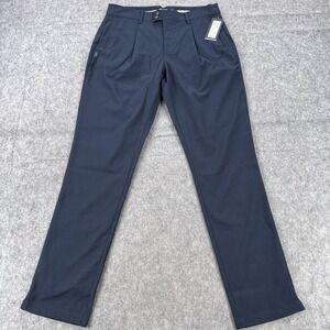 Rhone Pants Mens 32x32 Navy Golf Tour Trouser Performance Stretch DWR Tech